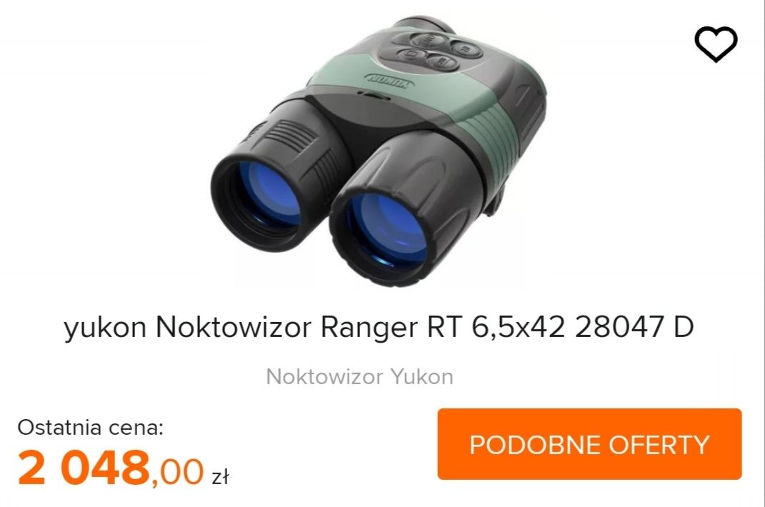 Noktowizor yukon Ranger rt6,5x42