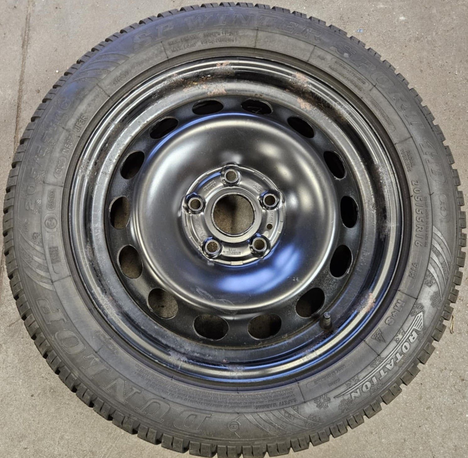 4x Felgi stalowe AUDI 6.5 x 16 5x112 ET43 57,1 A3 / Q2 [274]