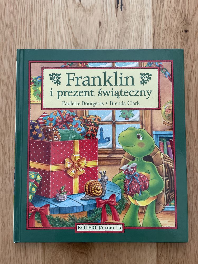 Książka Franklin i prezent świąteczny tom 15 twarda oprawa debit