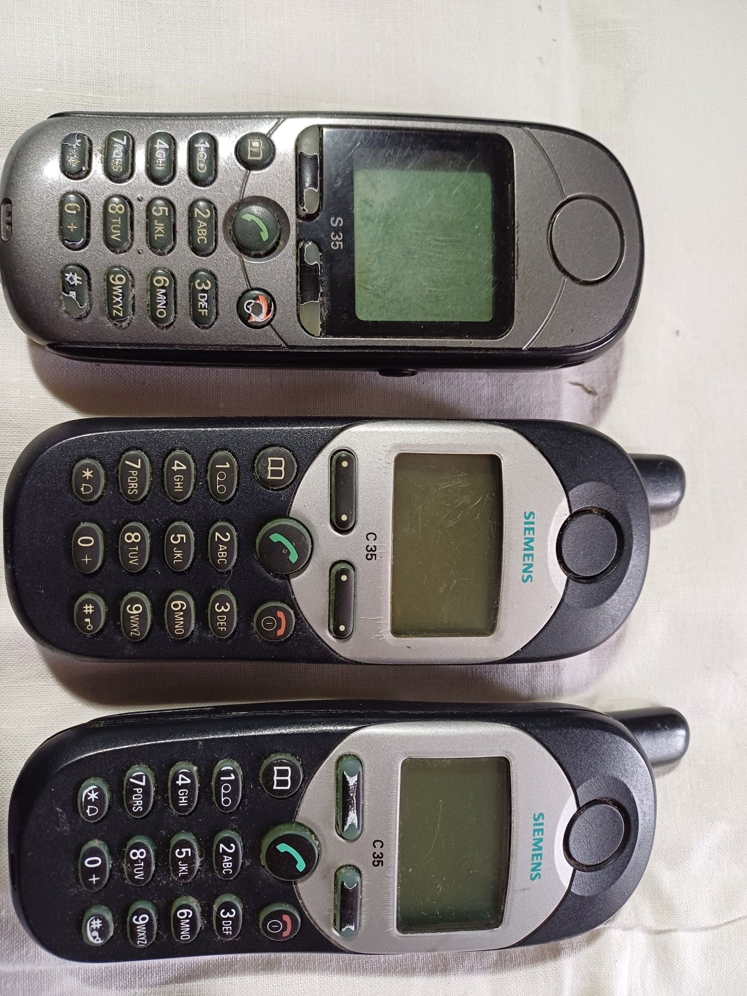 Stare telefony Siemens 6szt. C35 S35 C25 S25