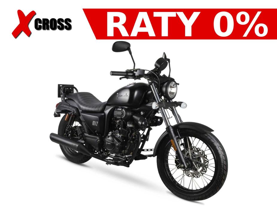 Motocykl Junak M12 Vintage 125 ABS 2025 Chopper Raty dostawa
