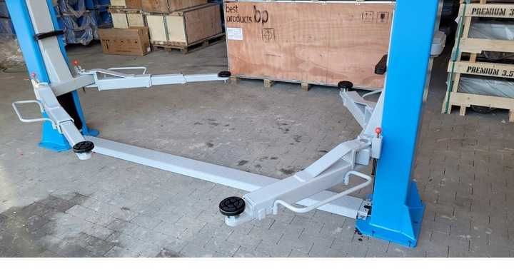 Podnośnik dwukolumnowy 4T, automat Bestlife 240 expert, długie ramiona