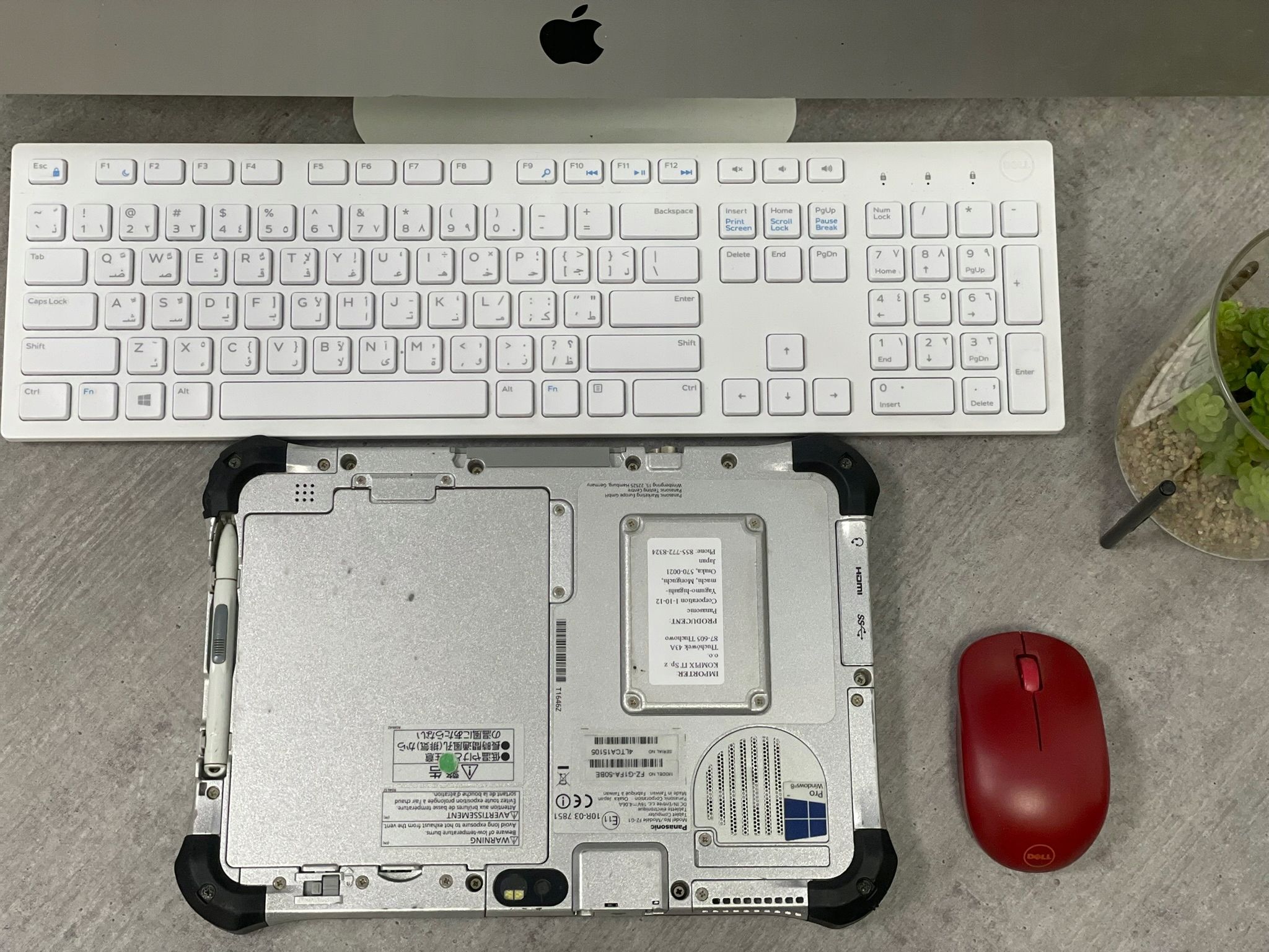 Pancerny Panasonic FZ-G1 i5-4310u 8GB 256 SSD DOTYK do Warsztatu