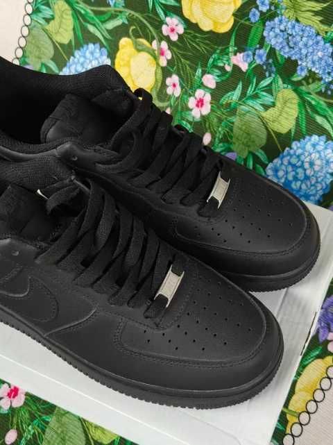 Buty Trampki NikeAir_Force_1_Low _07_Black_R.42