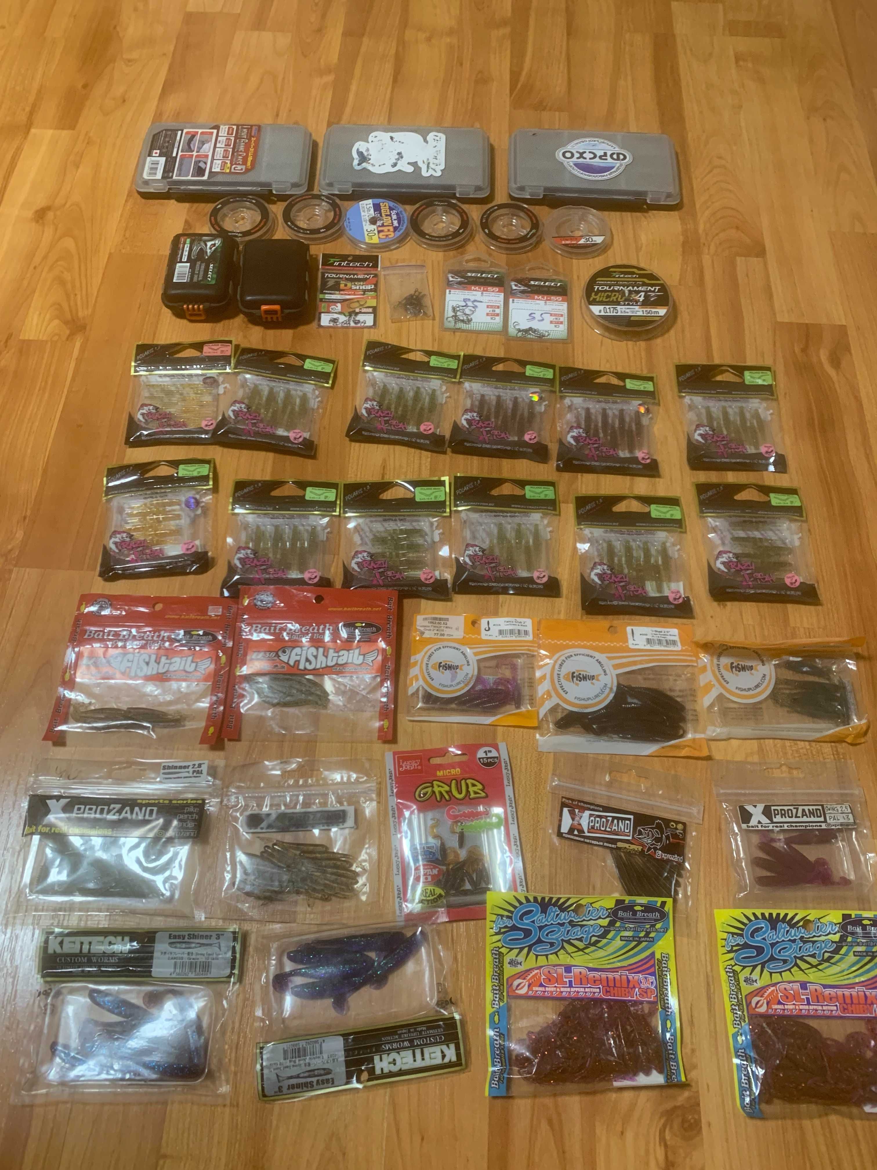 Катушка Shimano 16 Stradic CI4+ 2500S. Meiho.Шнур.Вольфрам. Силикон.
