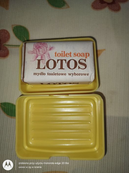 Mydełko Lotos+ nowa mydelniczka z epoki