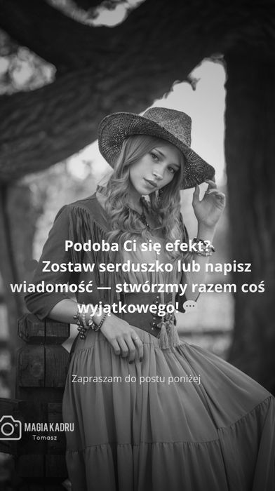 Fotograf Profesjonalne sesje zdjęciowe – kobiece • plenerowe •