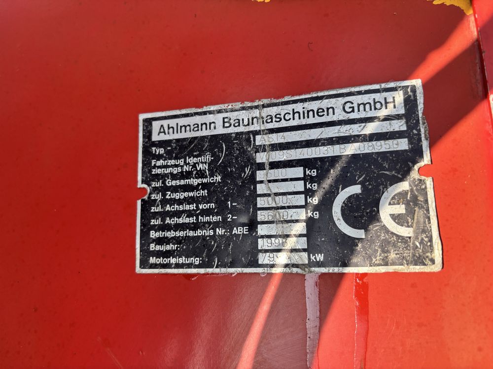 Ładowarka Ahlmann AZ AS 14 fadroma deutz nie manitou jcb