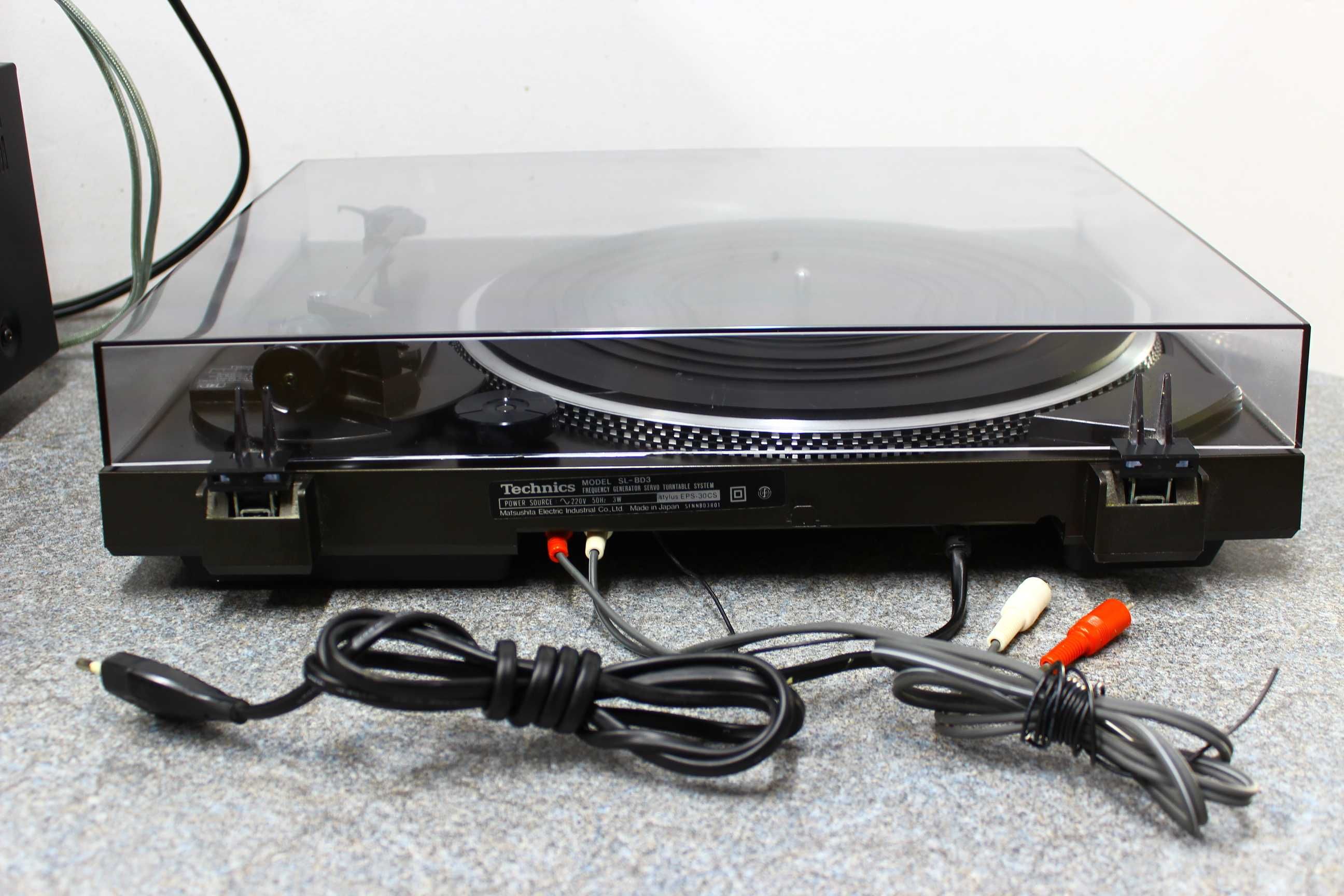 Gramofon Technics SL-BD3 * Automat * Nowy pasek * Stan BDB +instrukcja