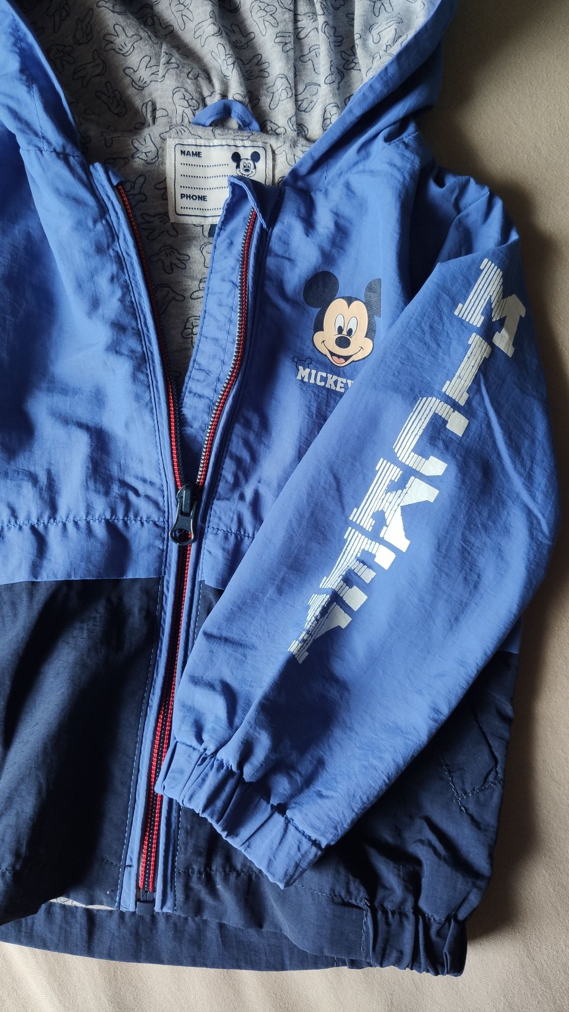 C&A lekka kurtka Mickey / 92