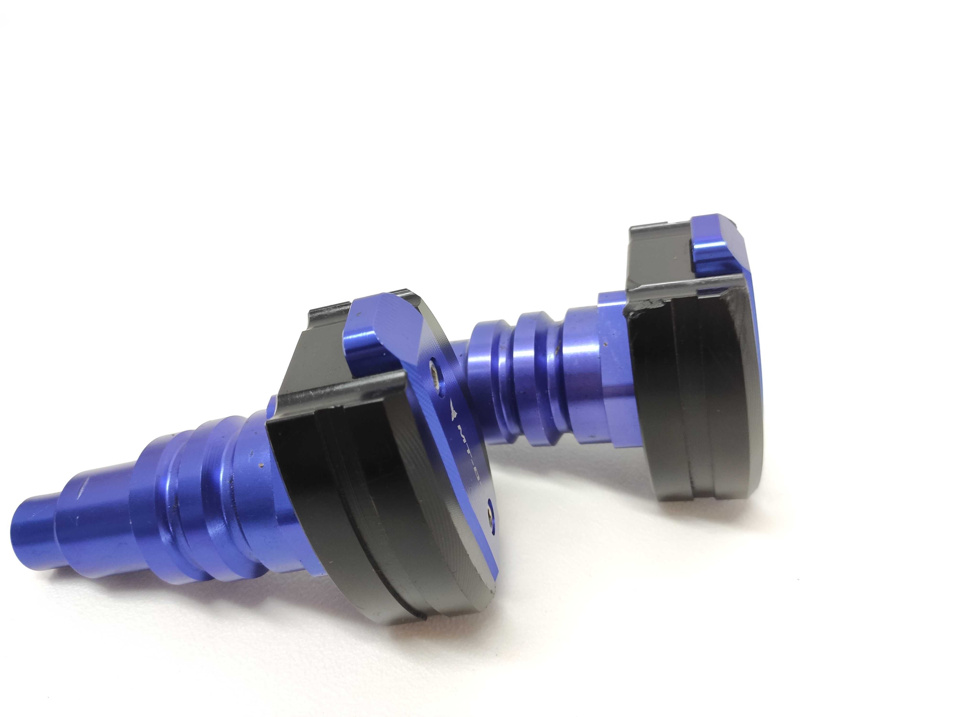 YAMAHA MT 07 Crash Pady Niebieskie Komplet 14-20