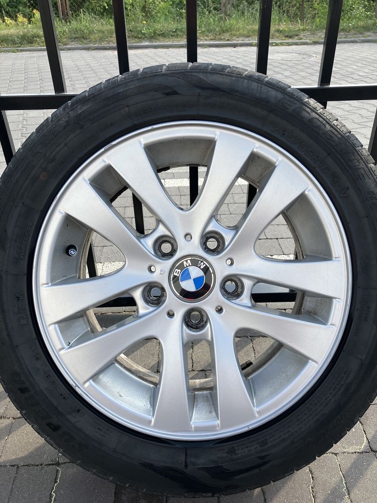 Alufelgi bmw komplet  205/55 R16 oraz opony letnie 0117r