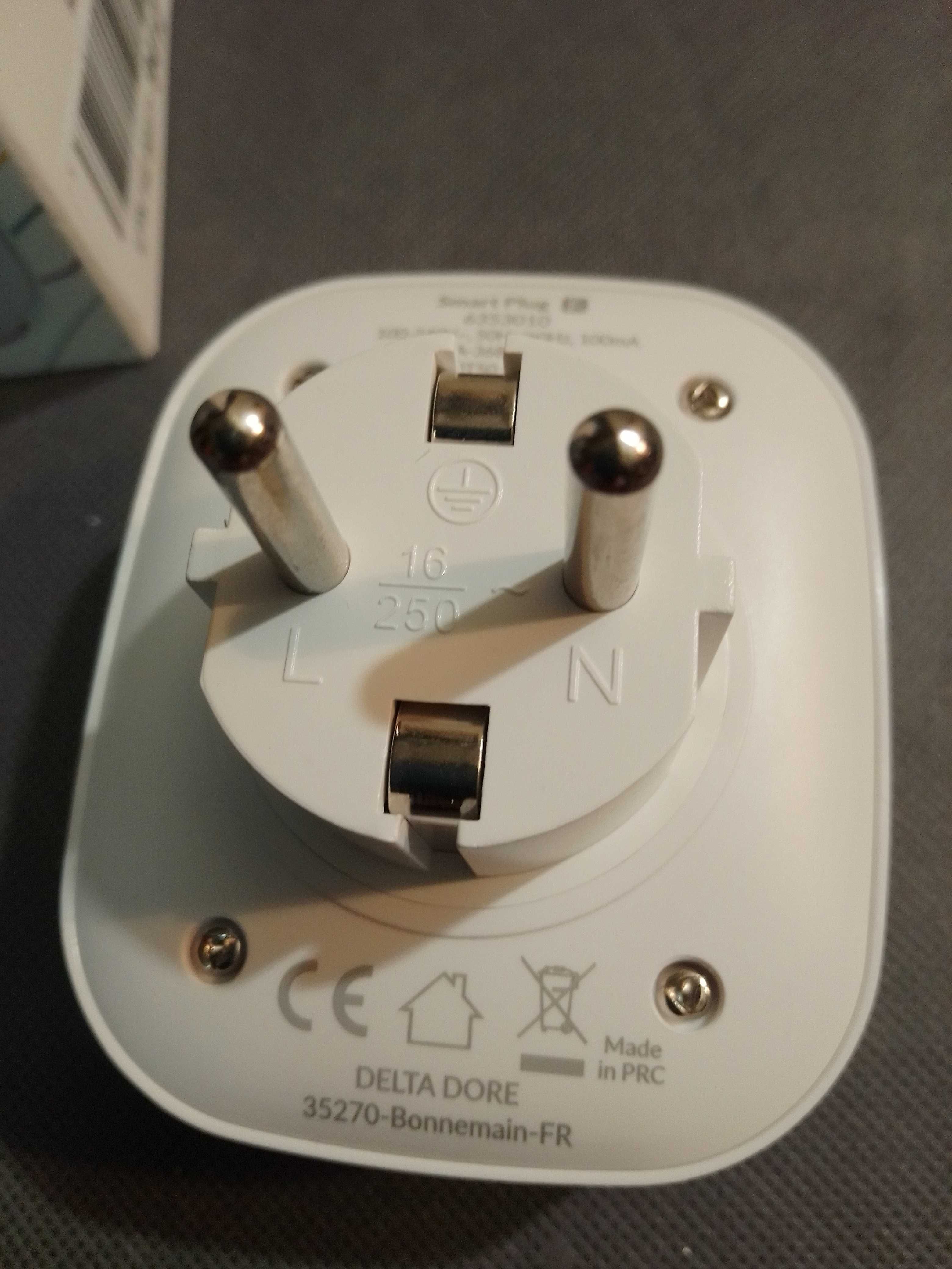 Inteligentne gniazdo WiFi DELTA DORE F16EM z pomiarem zużycia