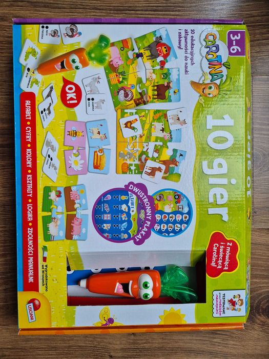 Gra edukacyjna Carotina 10 gier