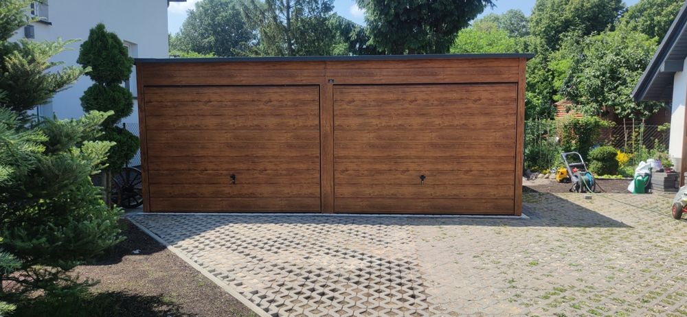 Garaż  blaszany 6x6  6x5,8