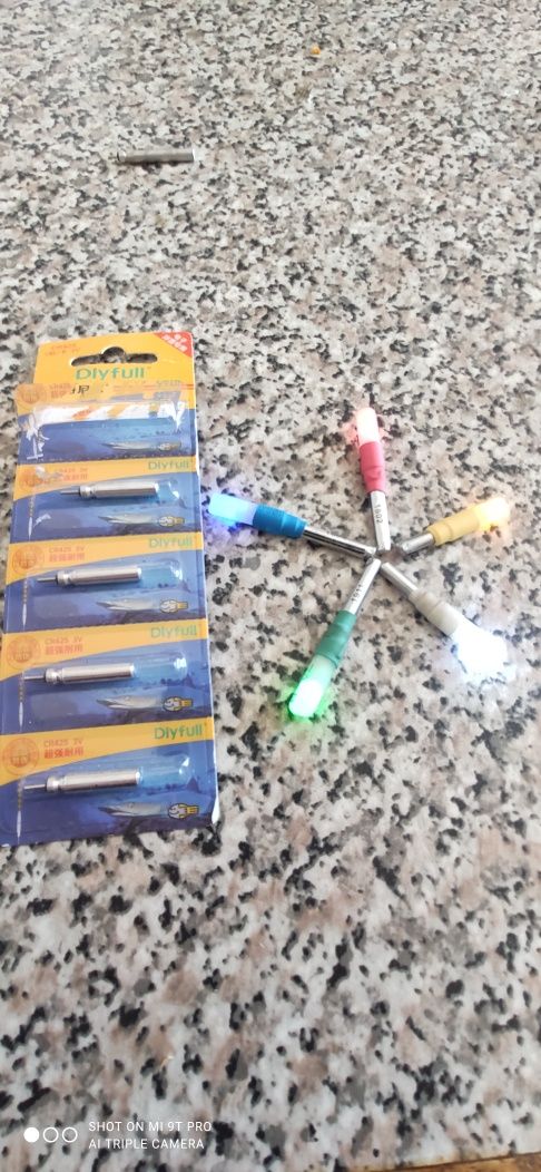 Leds para pesca surfcasting boia ou outra modalidade,