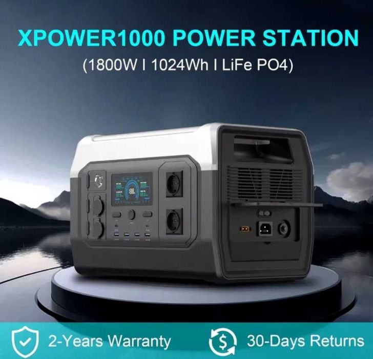 Зарядна станція Apower XP1000 LiFePO4 1800W EcoFlow Bluetti UPS