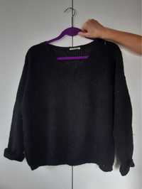 Klasyczny, czarny sweterek | Orsay