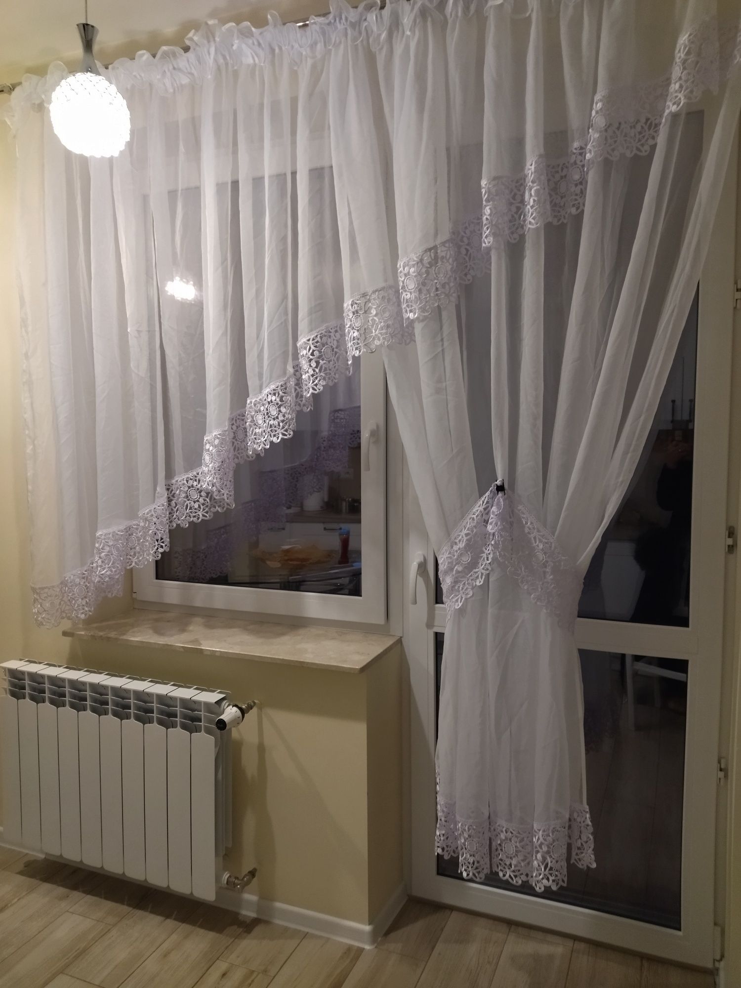 Firanka pokojowa balkonowa gipiura nowa