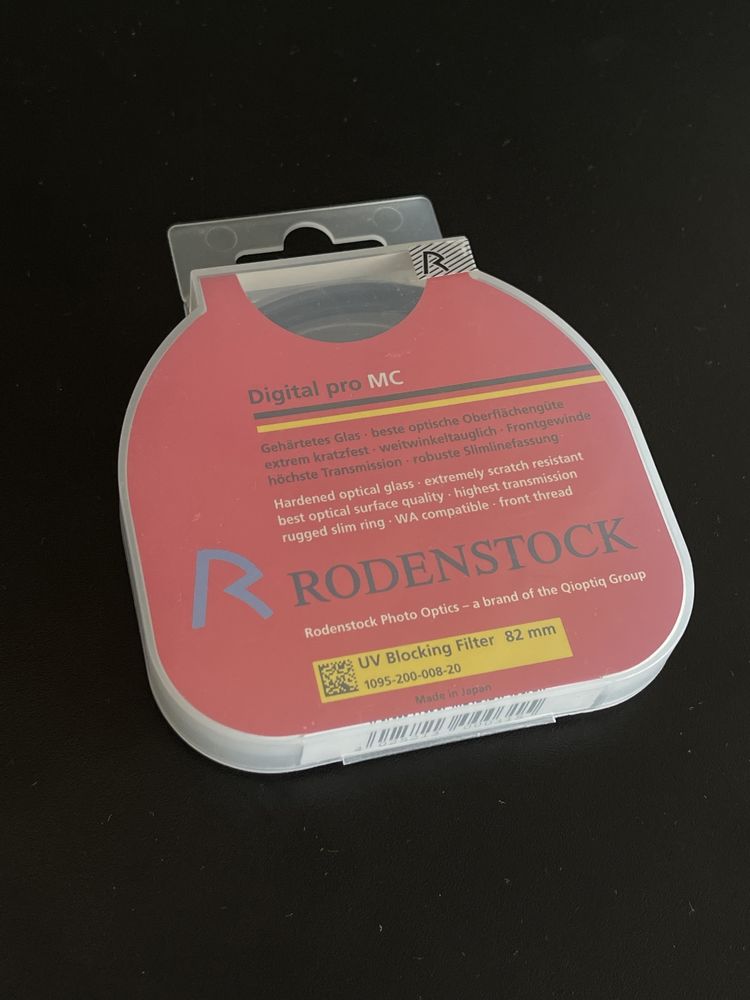 Cветофильтр Rodenstock Digital PRO MC UV Filter 82мм