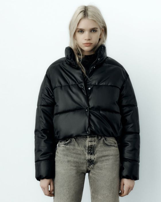 Шкіряна куртка ZARA