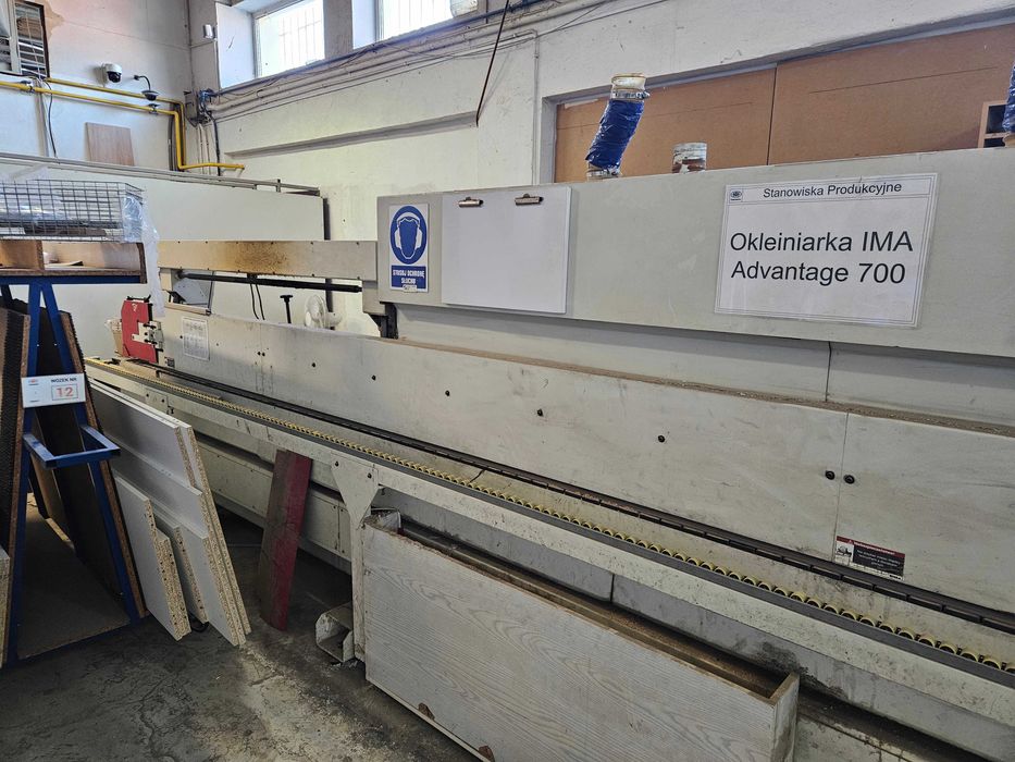 Syndyk sprzeda okleiniarkę IMA Advantage 700