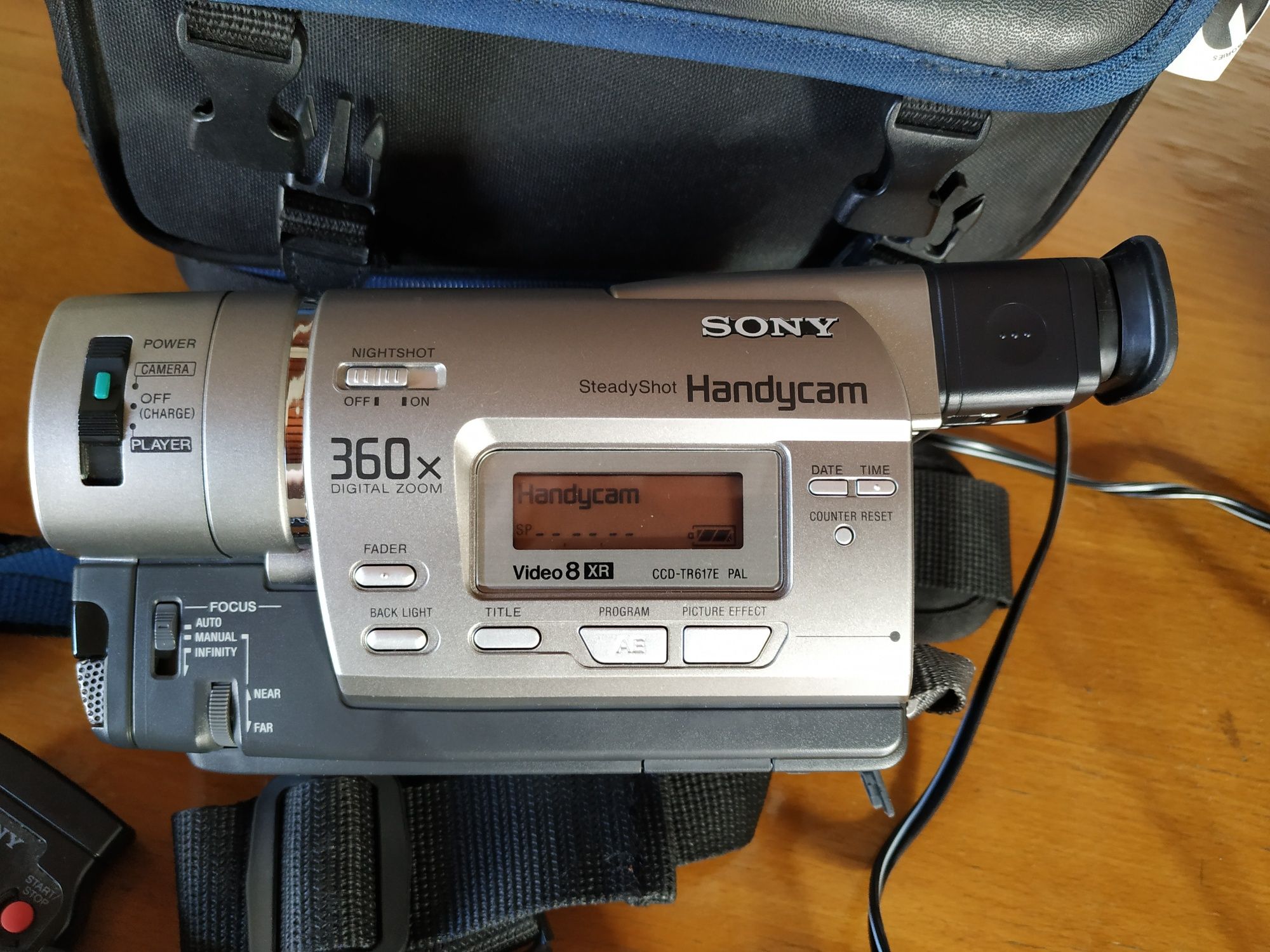 Vendo maquina de filmar vintage sony