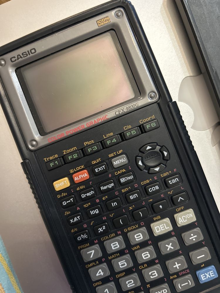 Casio calculadora grafica CFX-9800G peças