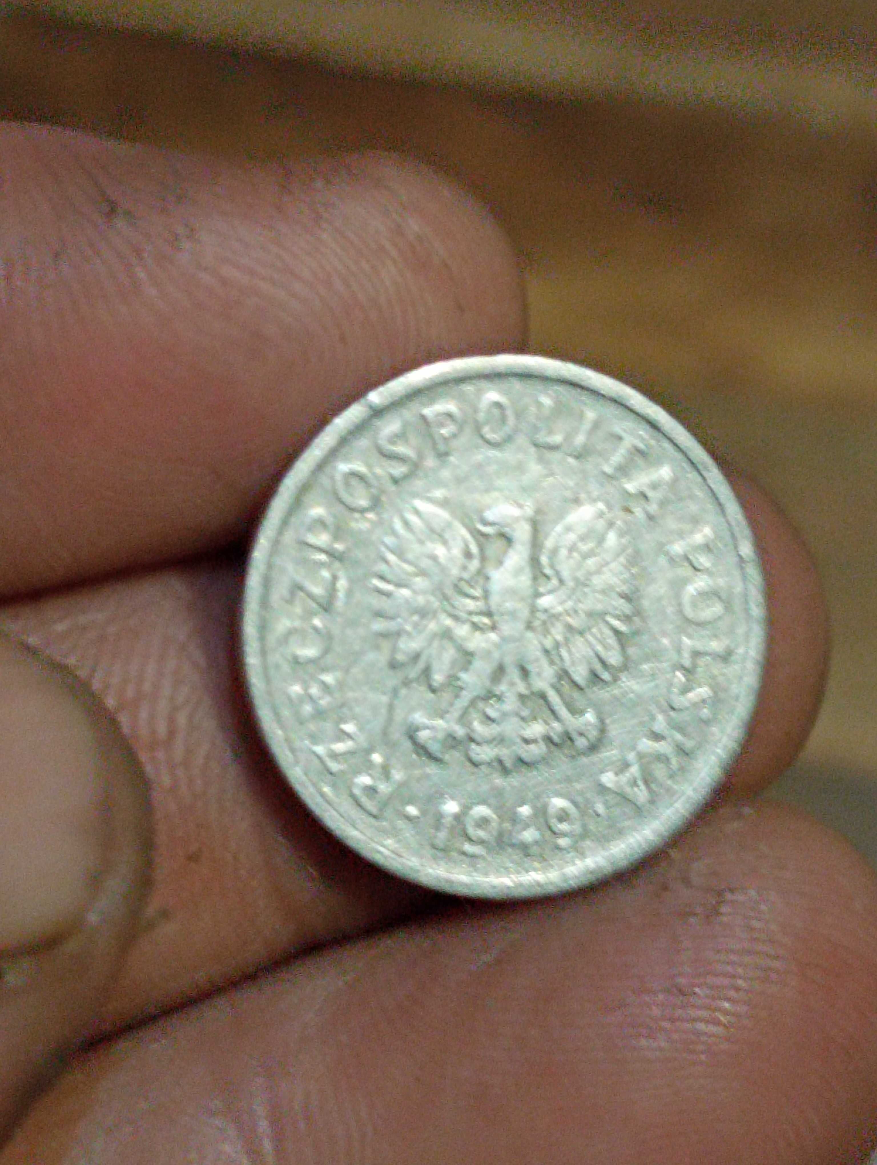 Moneta druga 20 groszy 1949 rok bzm