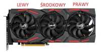 Wentylator AMD Radeon RX 5700 XT Asus rog strix 8GB nowy 88mm