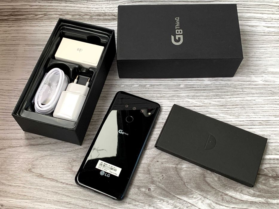 ꦿ LG G8 G820N 128/6gb Нові, Запаковані Black (V40+, V50, G7, G8X Dual)