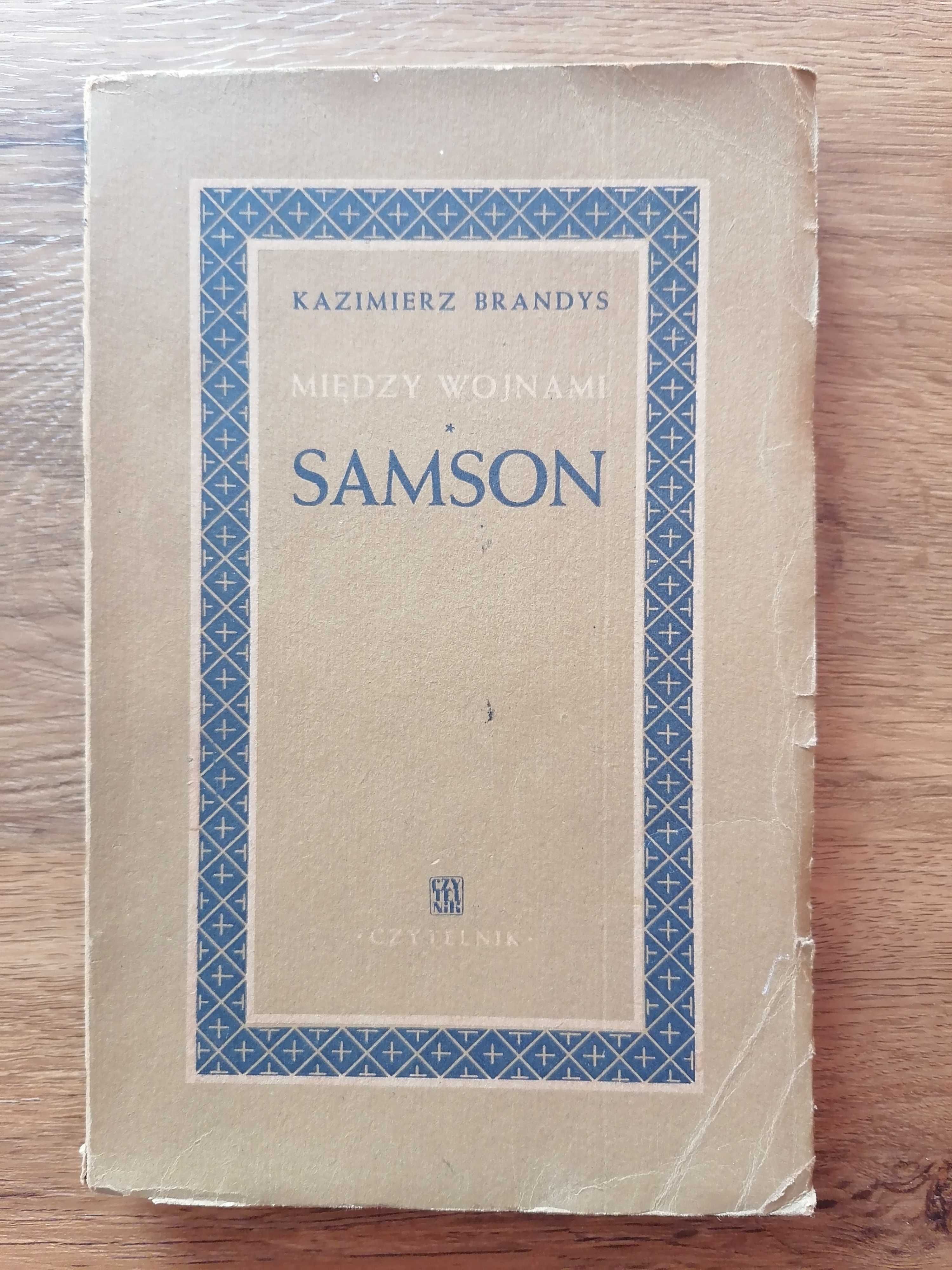 K. Brandys, Między wojnami Samson, 1948