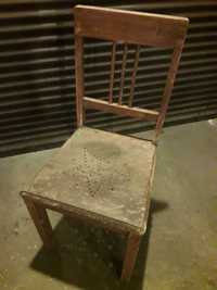 Drewniane krzeslo do renowacji