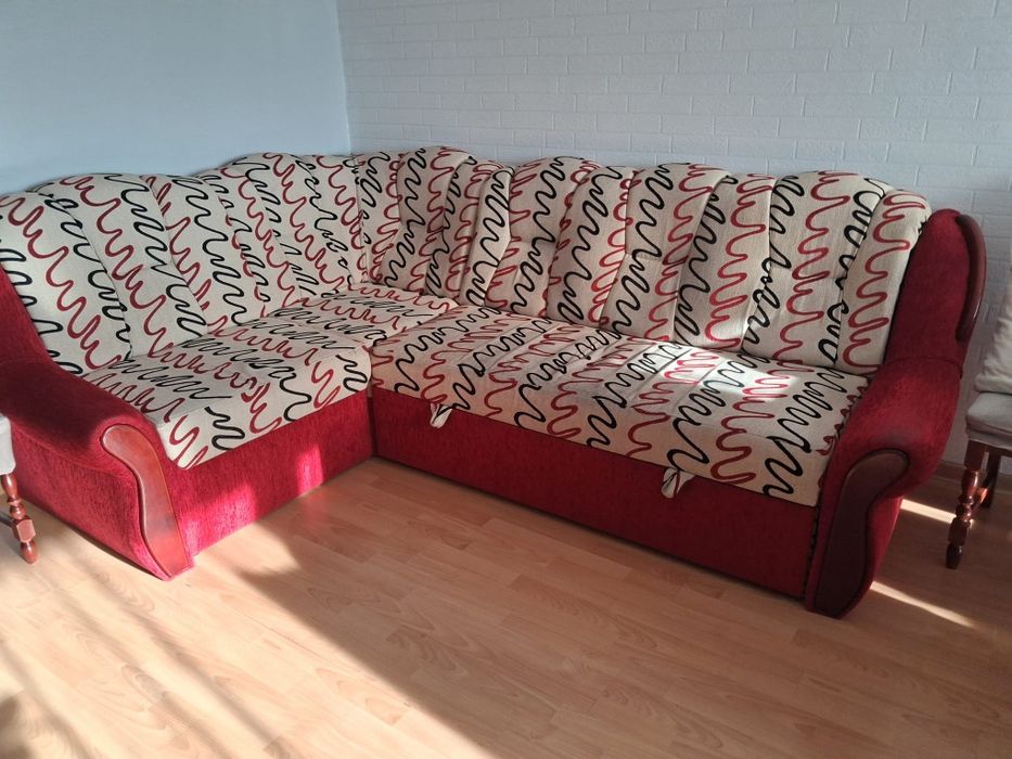 Narożnik z funkcją spania