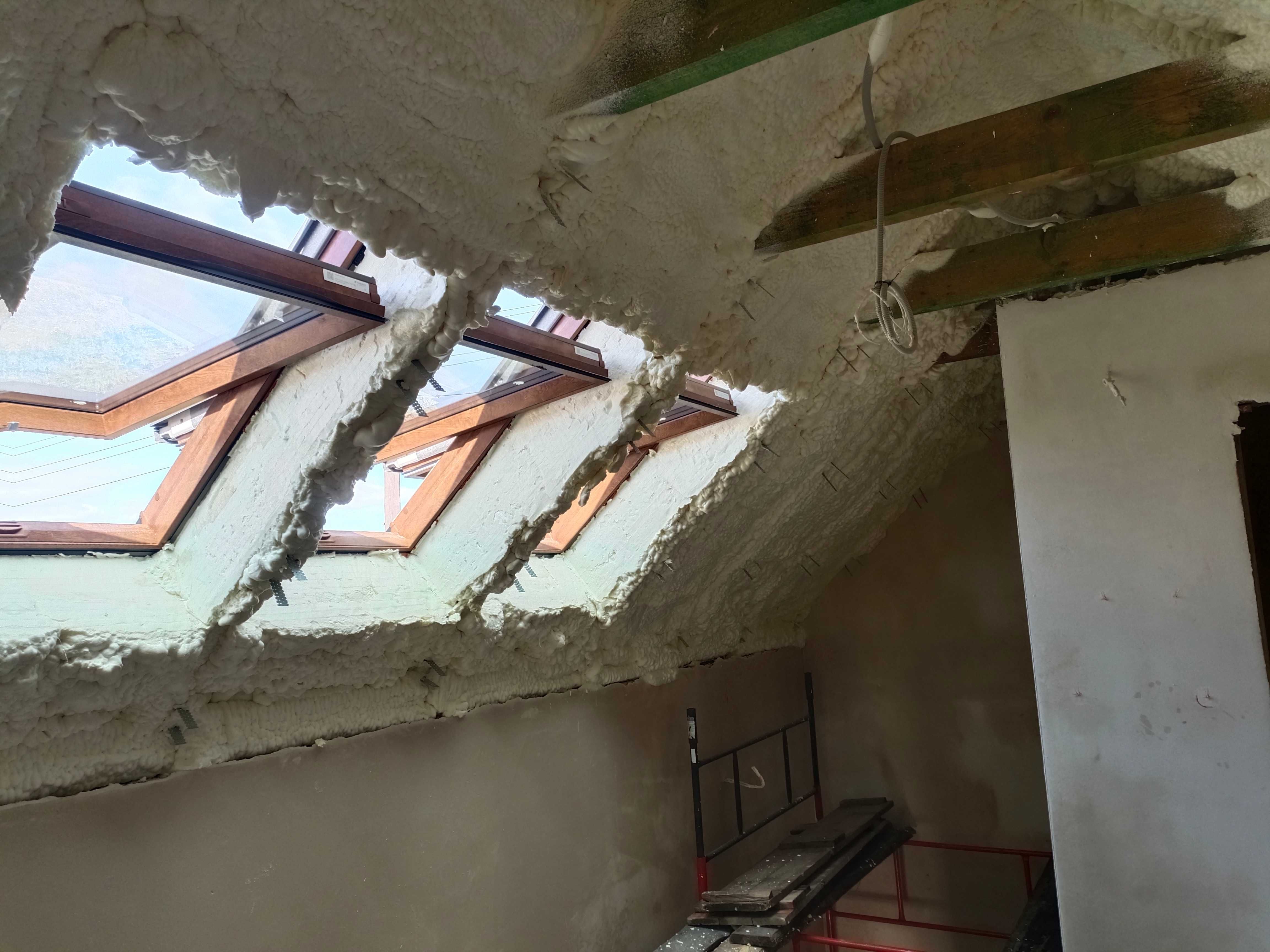 Ocieplenia Pianą PUR, Posadzki maszynowe