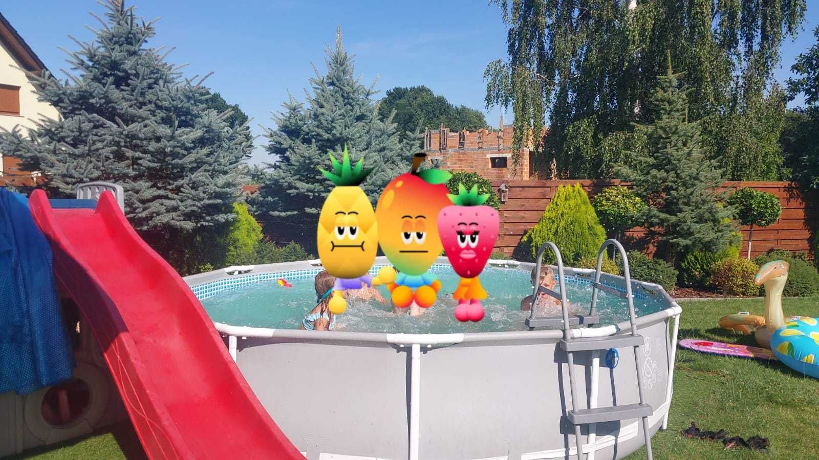 Basen stelażowy INTEX 366x76 + pompa piaskowa nowa