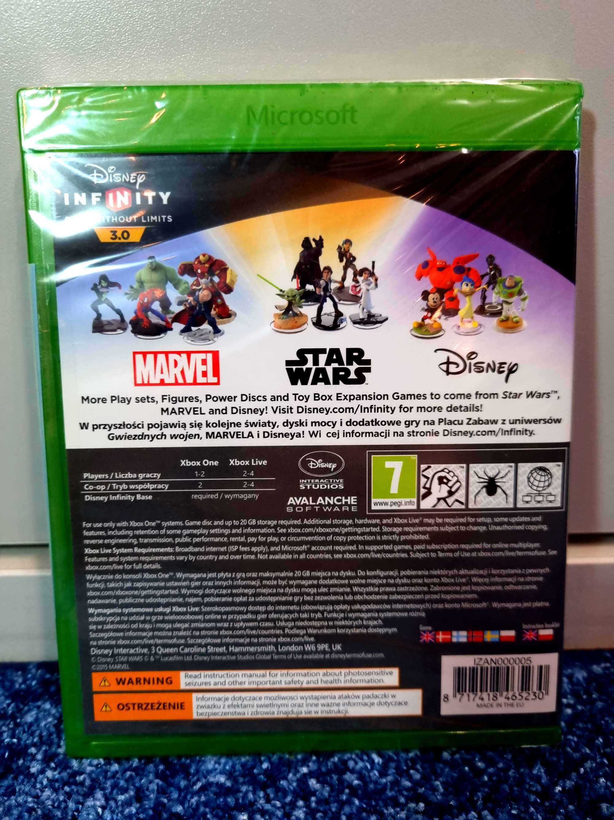 Disney Infinity 3.0 - PL XBox One Nowa w Folii