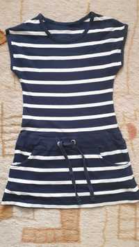 платье летнее туника на возраст 5-6 лет (110-116 см)