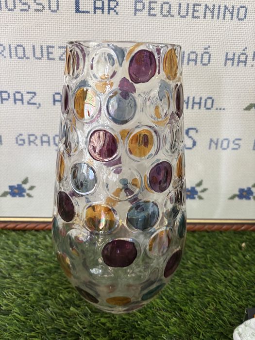 Jarra vintage em vidro eja