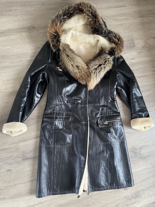 Дубленка кожаная, натуральная цегейка