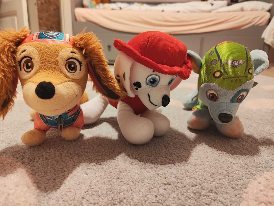 Zestaw pluszaków Psi Patrol