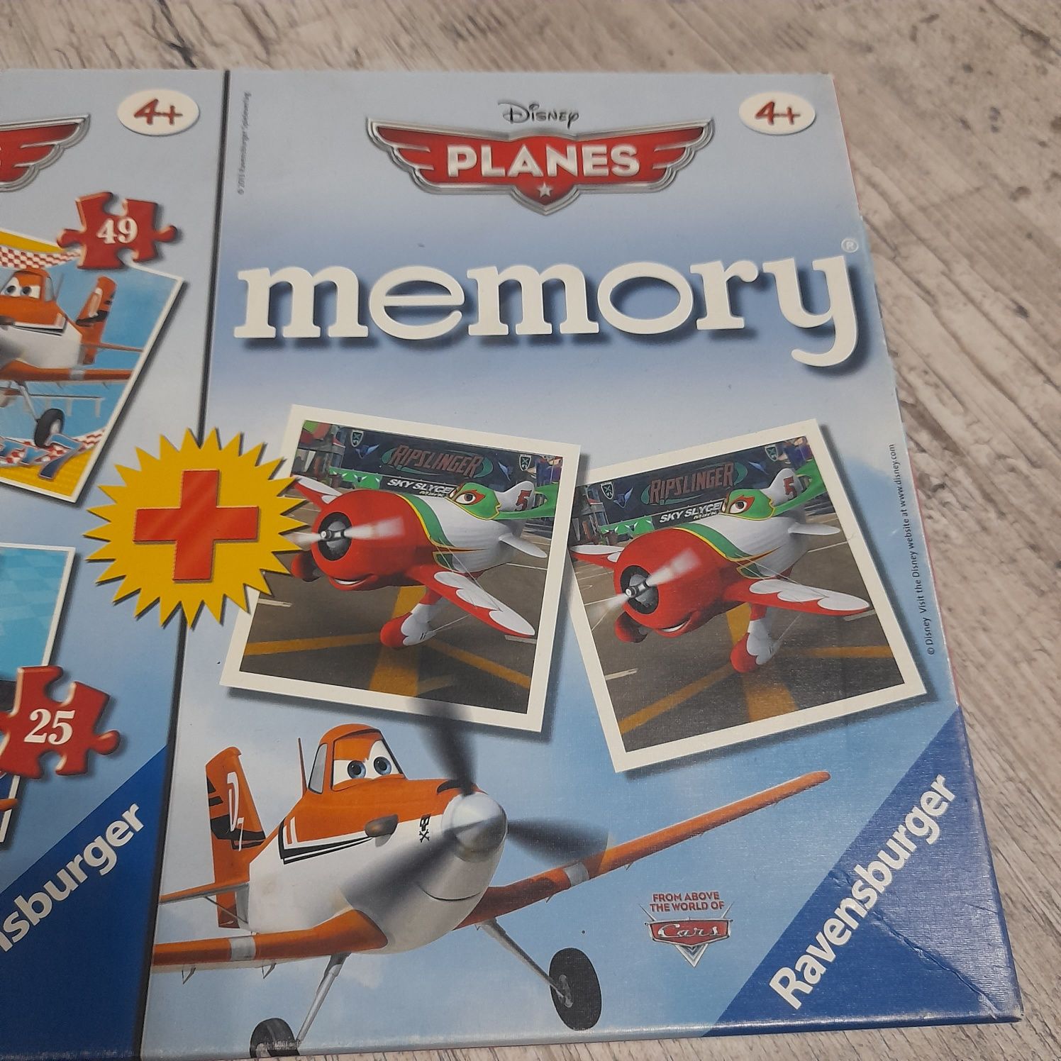 Puzzle + memory Disney samoloty