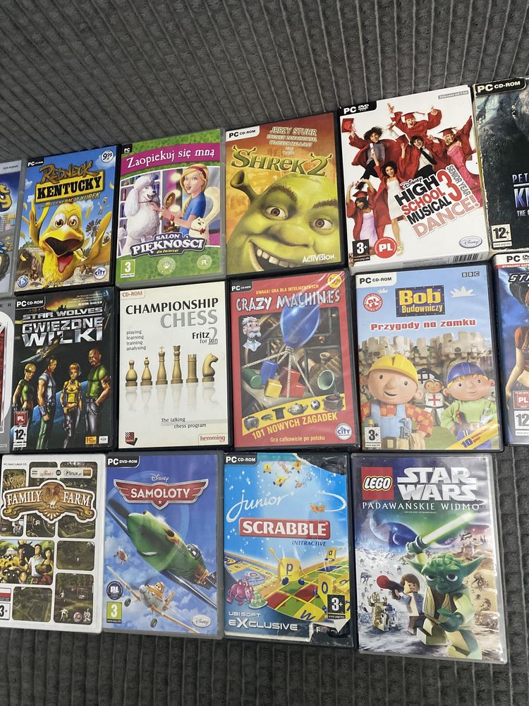 Gry dla dzieci PC harry Potter sims lego rayman disney