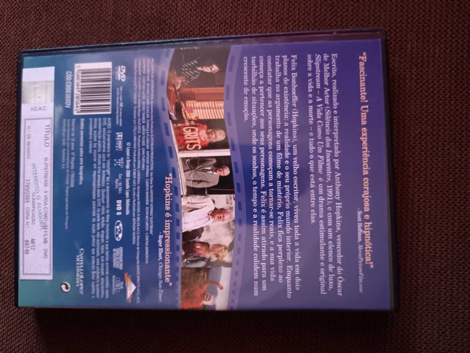 filme dvd original  - slip stream - a vida  como um filme