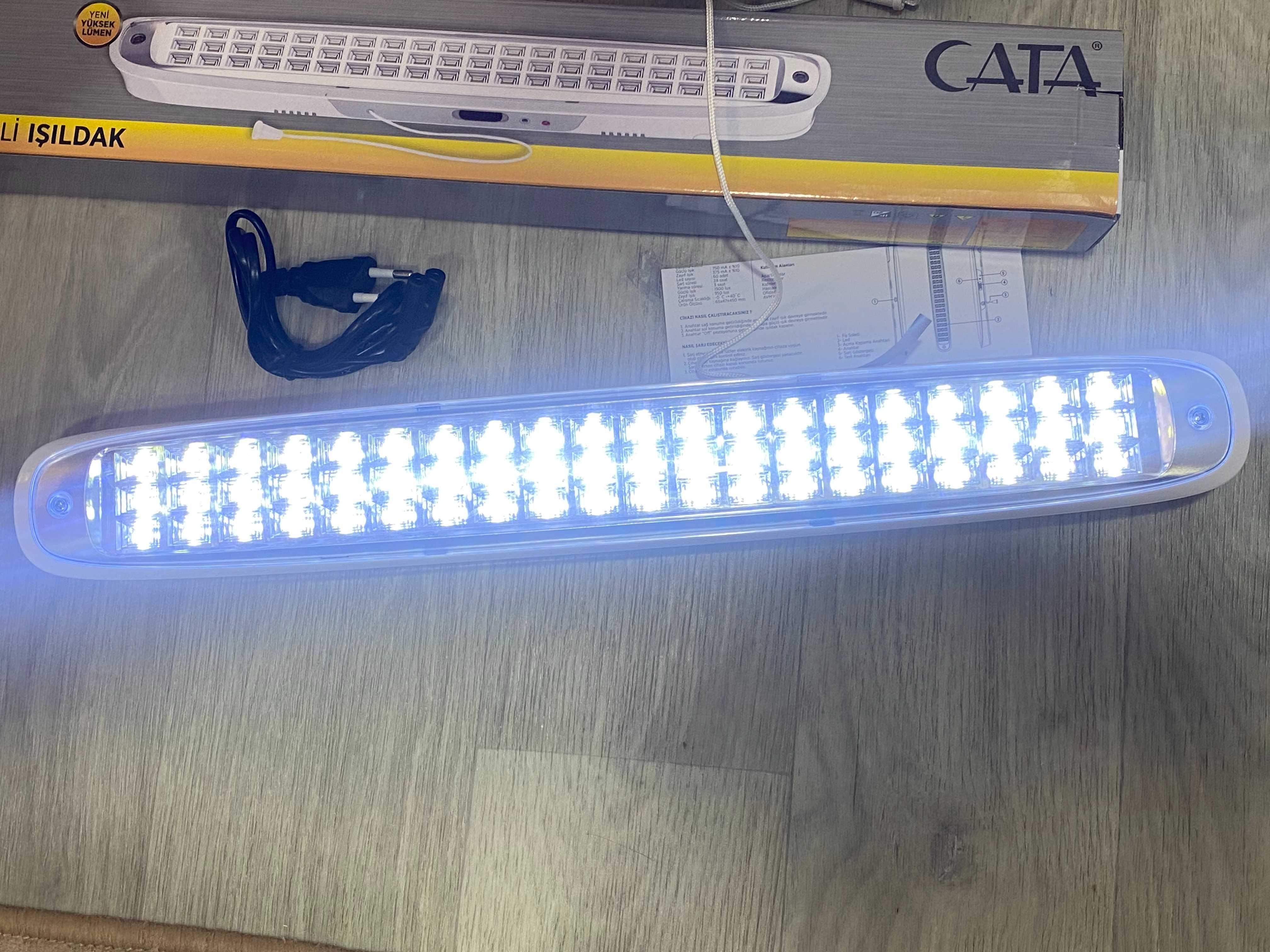 Фонарь аккумуляторный, Фонарь аварийного освещения,CATA CT-9960 60 LED