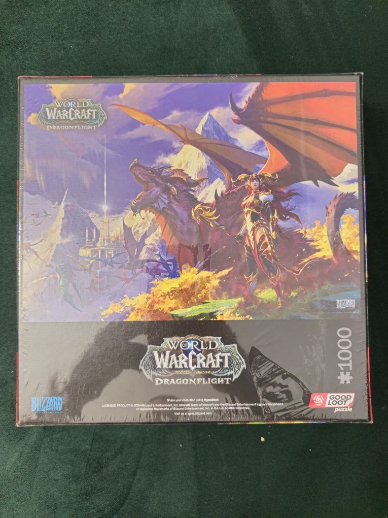 Puzzle World of Warcraft Dragonflight 1000