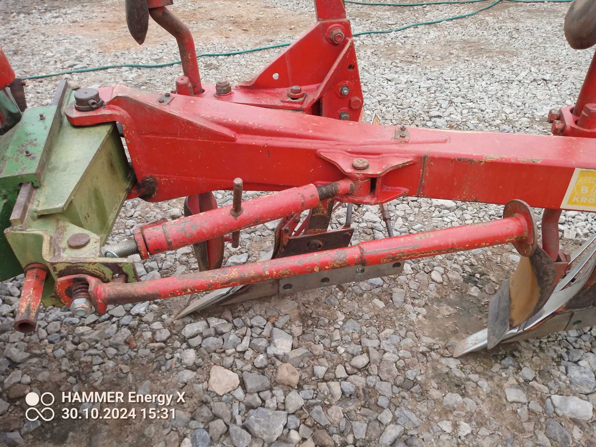 Pług Krone Mustang 120/4  ażurowy, obrotowy (pottinger, kuhn, lemken)