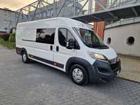 Citroen Jumper Max 180Km 7 Osób Brygadówka Łóżko Full Opcja F-Vat 23%