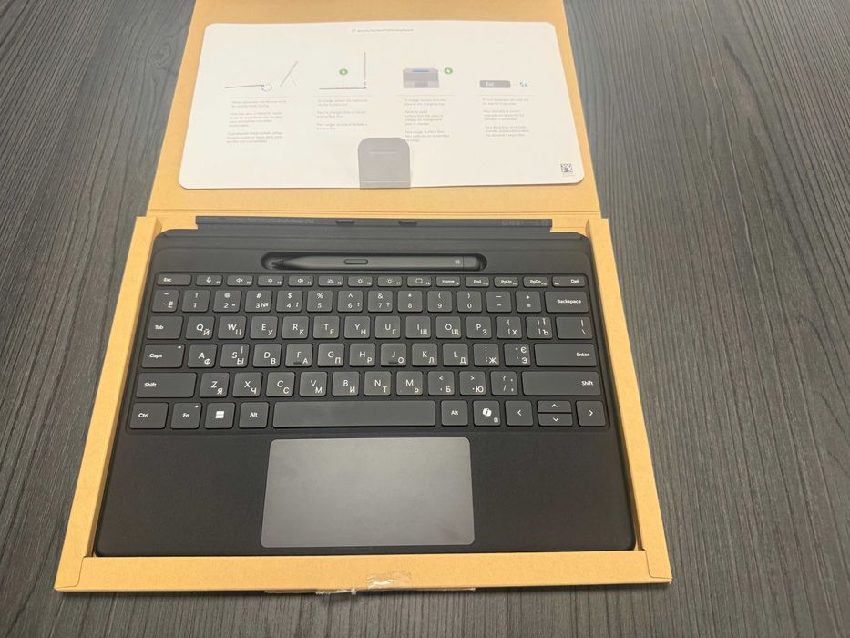 Клавіатура Microsoft Surface Pro Flex Keyboard with Slim Pen 2 Black