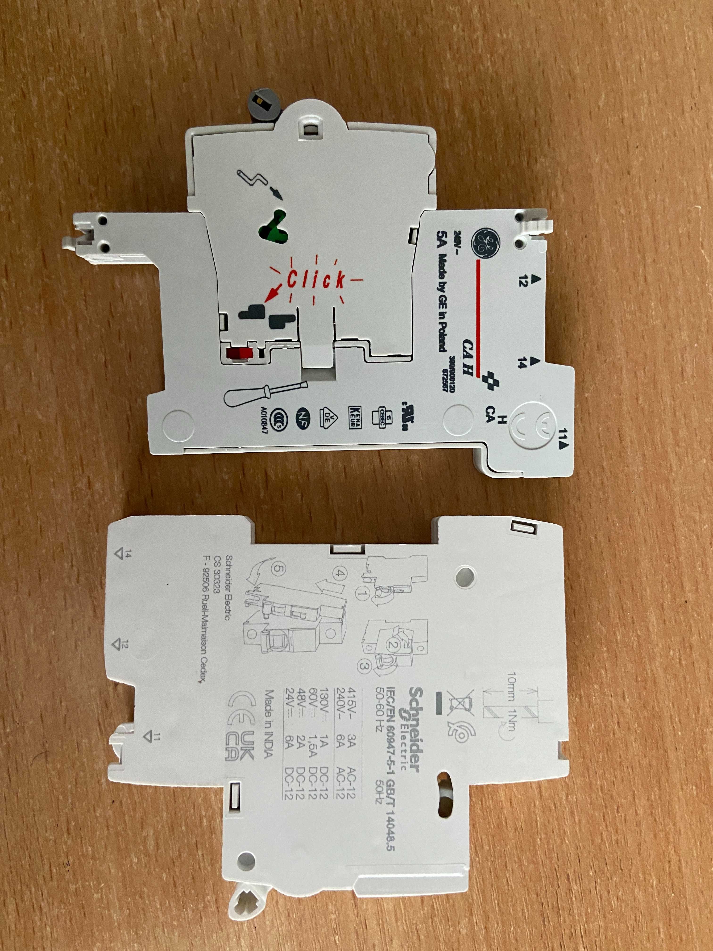 Додатковий контакт стану iOF SchneiderA9A26924, GeneralElectric CAH1CO